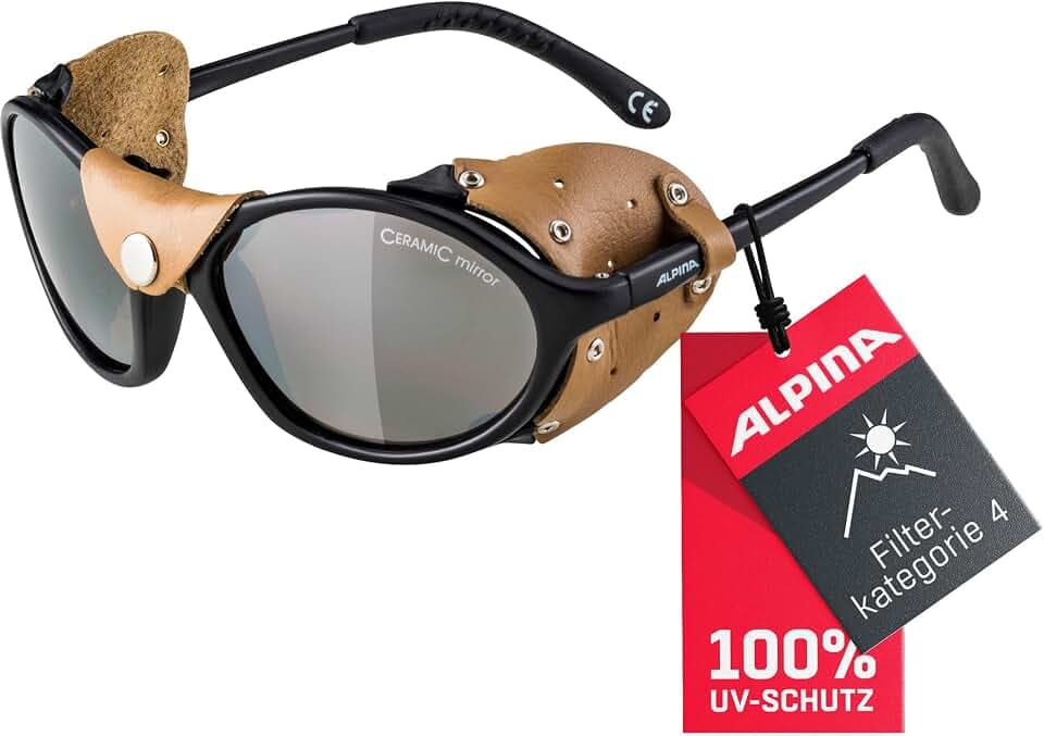 ALPINA Gletscherbrille Sibiria mit Blendschutz