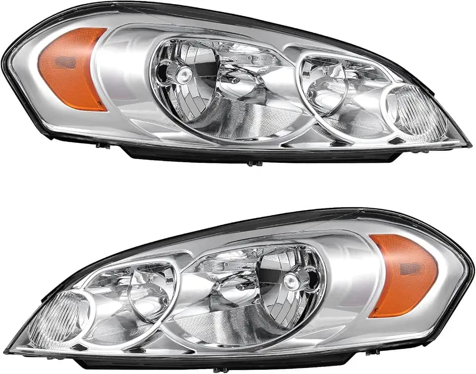AUTOSAVER88 Headlight Assembly Compatible with Chevy Impala 2006-2016