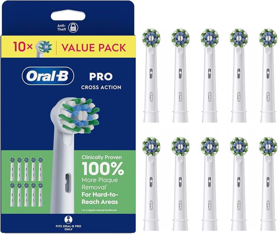 Oral-B Pro CrossAction Ersatzköpfe, 10 Stück