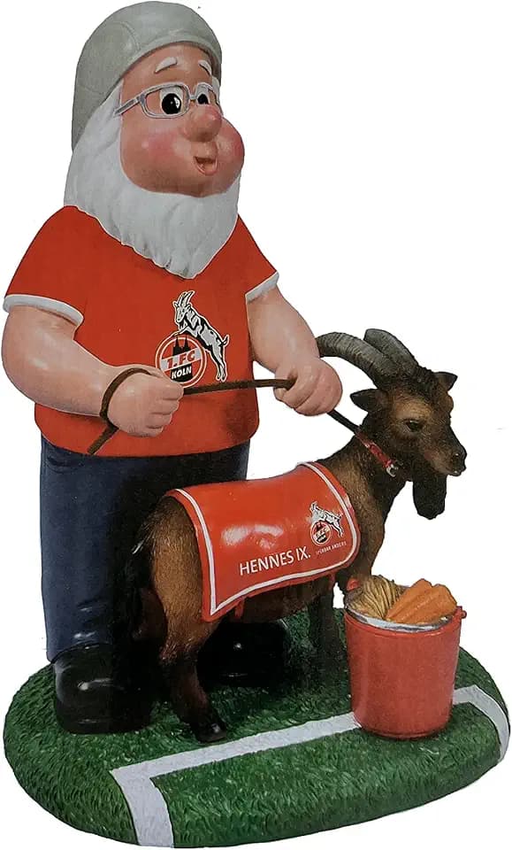 1.FC Köln FC Köln Gartenzwerg Hennes IX Rot