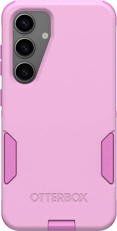 OtterBox Samsung Galaxy S24 Commuter Series Case - Run Wildflower Pink