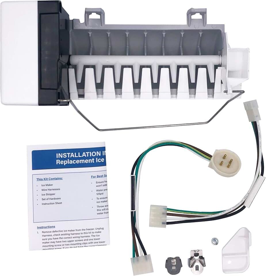 Supplying Demand 4317943 W10632400 Refrigerator Ice Maker Replacement Kit Model Specific Not Universal