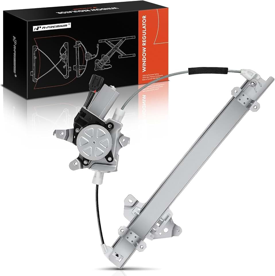 A-Premium Front Passenger Side Power Window Regulator with Motor (2-Pin)