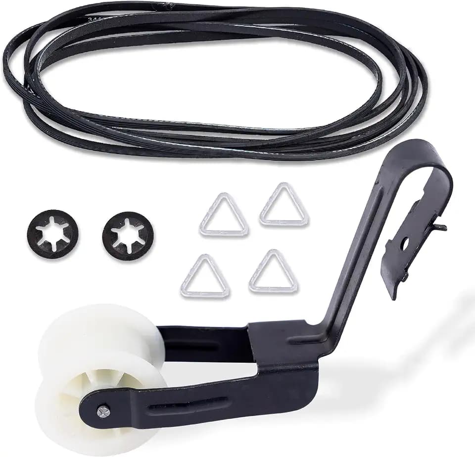 Dryer Roller Belt Kit Replaces For Whirlpool WED4815EW1, Maytag MEDX655DW1