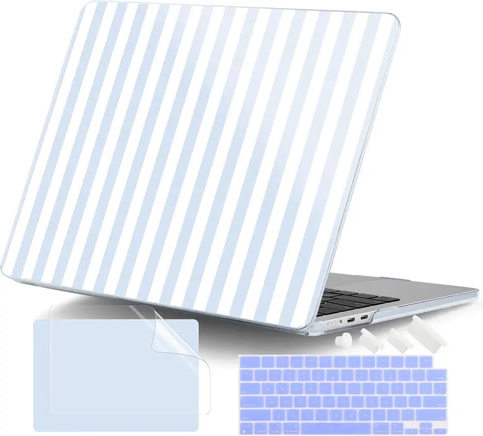 DONGKE for MacBook Air 13 inch Case M5 M4 M3 M2 2026-2022, Printed Case