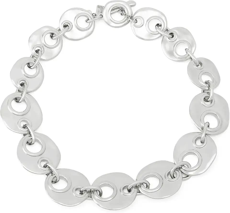 Robert Lee Morris Soho Jewelry Women's Mariner Link Collar Necklace