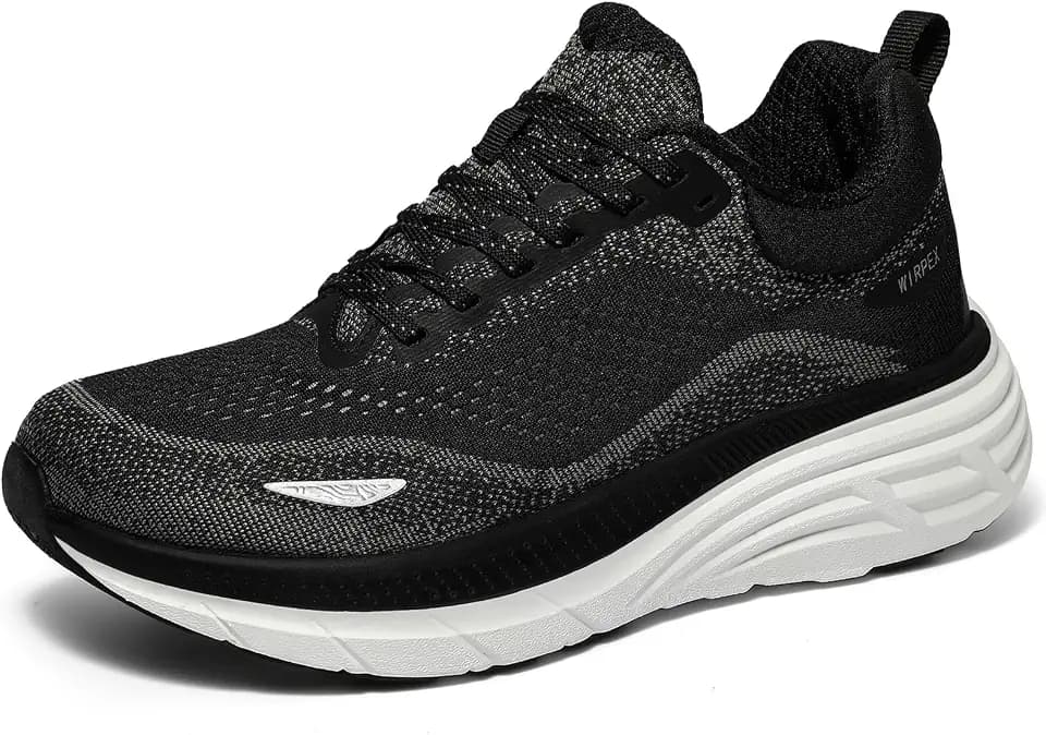 Women's Wide Toe Box Walking Shoes Comfortable Cushioned Tennis Nursing Bunions Shoes Breathable Non Slip Gym Sports Athletic Running Fashion Sneakers