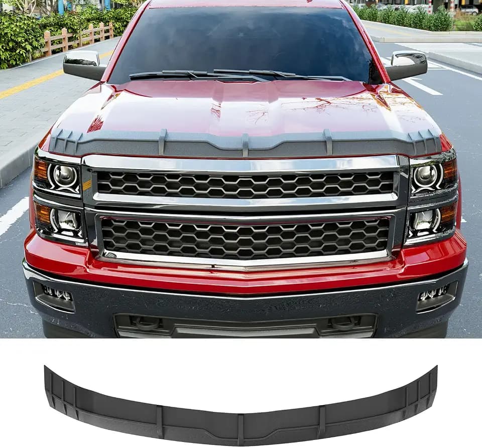 powoq Hood Protector Compatible with 2014 2015 Chevy Silverado