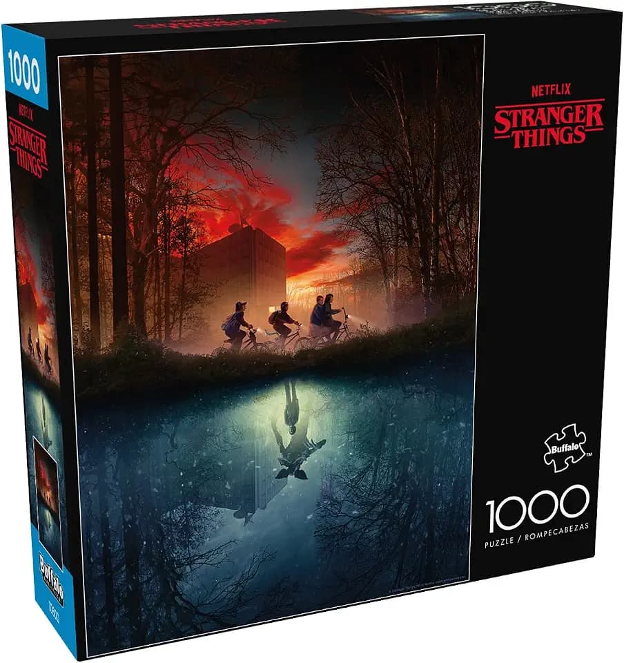 Buffalo Games Stranger Things Missing Friends 1000 Piece Jigsaw Puzzle