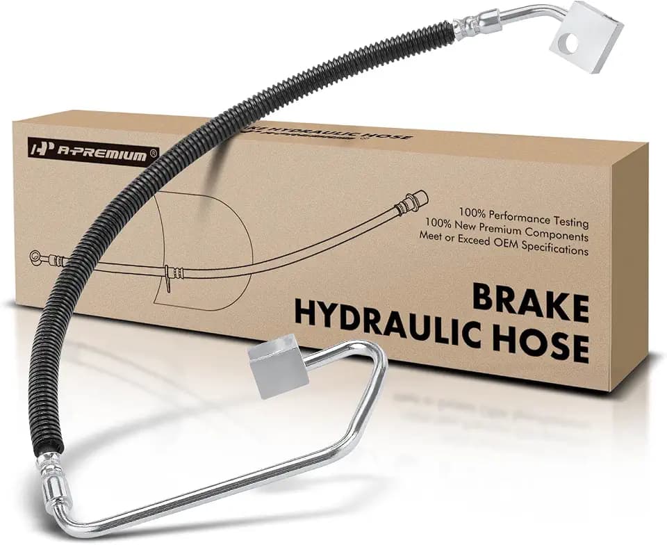A-Premium Rear Center Brake Hydraulic Hose Compatible with Dodge