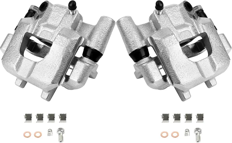 SCITOO Rear Left and Right Side Brake Caliper w/Bracket 19B2950 19B2951