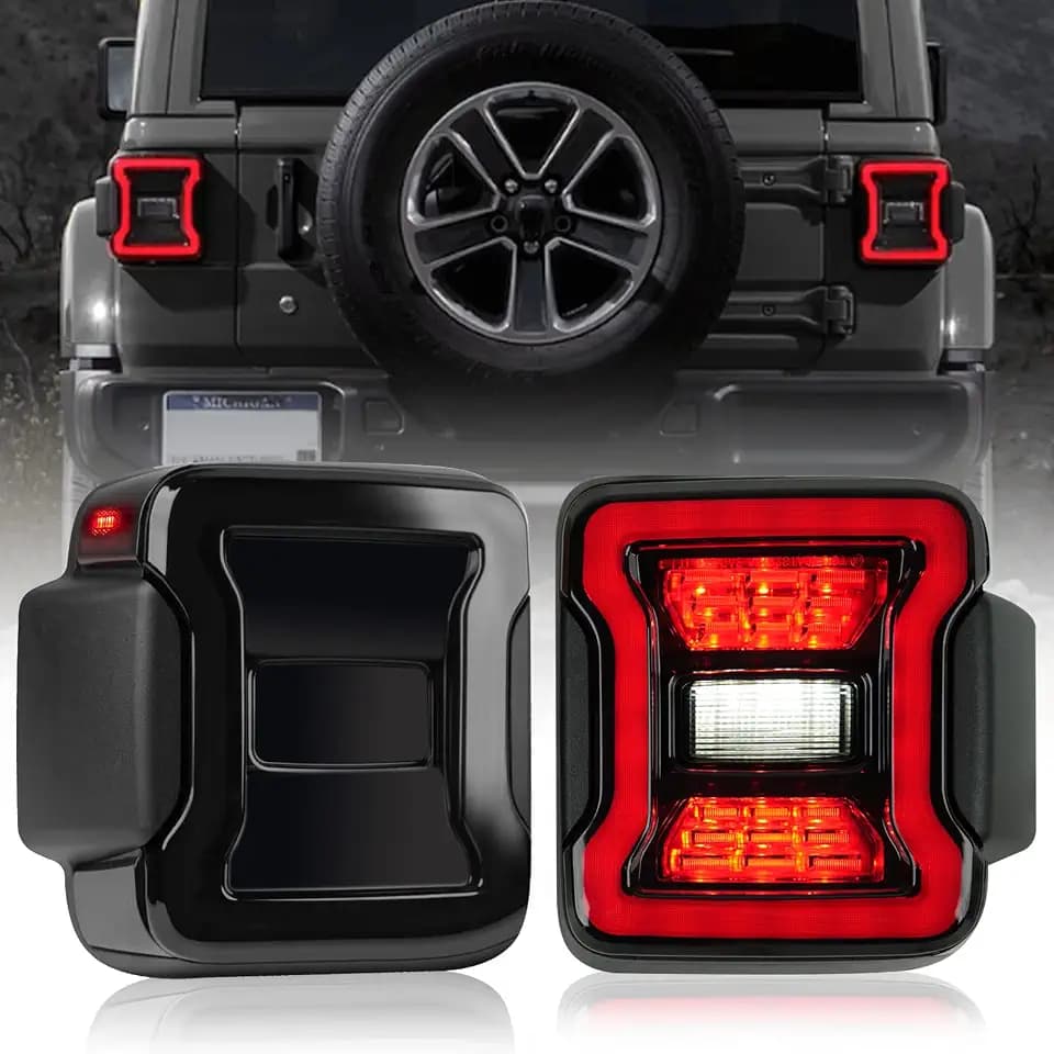 LED Tail Lights for Jeep Wrangler JL 2018-2026 Accessories