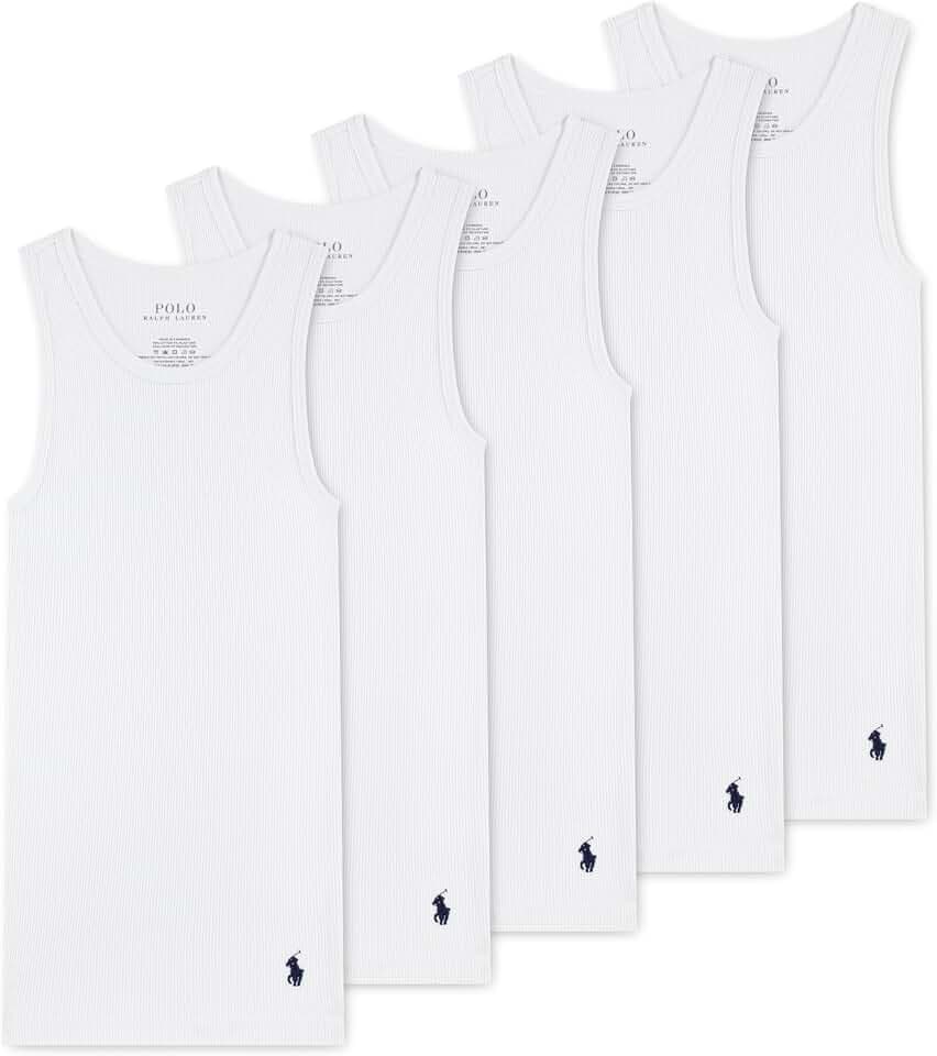 Polo Ralph Lauren Boys' Multi-Pack Tank Top Undershirt