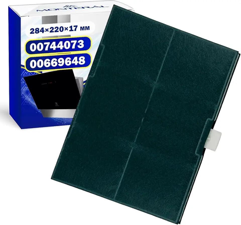 Aktivkohlefilter Dunstabzugshaube 284x220x17mm 00744073 00669648 für Bosch