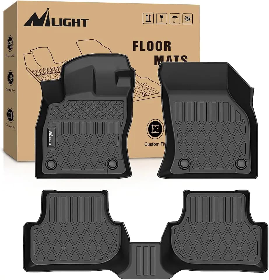 Nilight TPE Floor Mat for Volkswagen VW Golf GTI Golf R 2022 2023 2024 2025