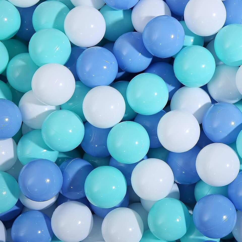 STARBOLO Ball Pit Balls for Toddlers Phthalate Free BPA Free Non-Toxic Crush Proof Play Balls for Toddlers Kids Pool Playhouse Pack of 100 200 500
