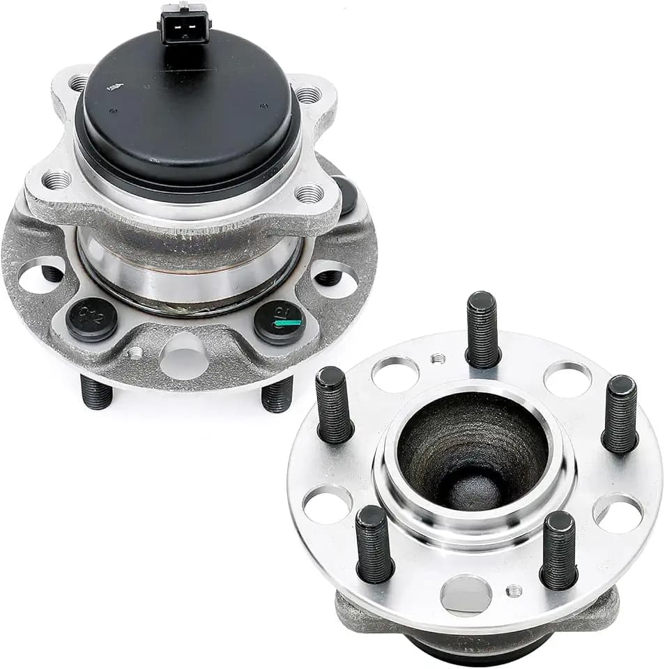 512553 Pair 2 Rear Wheel Hub & Bearing Assembly for 2015-2019 Hyundai Sonata, 2016-2021 Tucson, 2019-2022 Veloster N, 2017-2020 Kia Cadenza, 2016-2020 Optima, for 2017-2022 Sportage