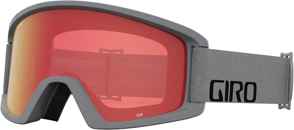Giro Semi Asian Fit Ski Goggles - Snowboard Goggles for Men, Women & Youth - 2 Lenses Included - Anti-Fog - OTG