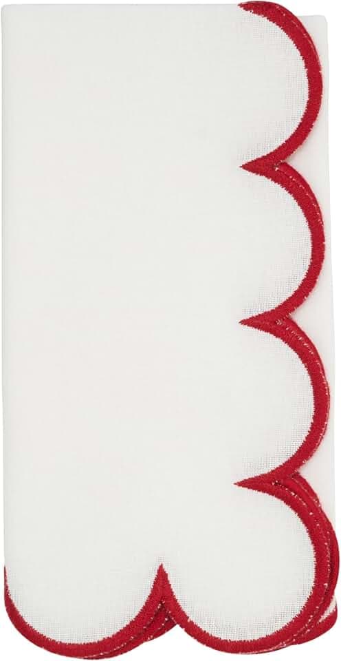 Scalloped Hem Napkin (Set of 4)
