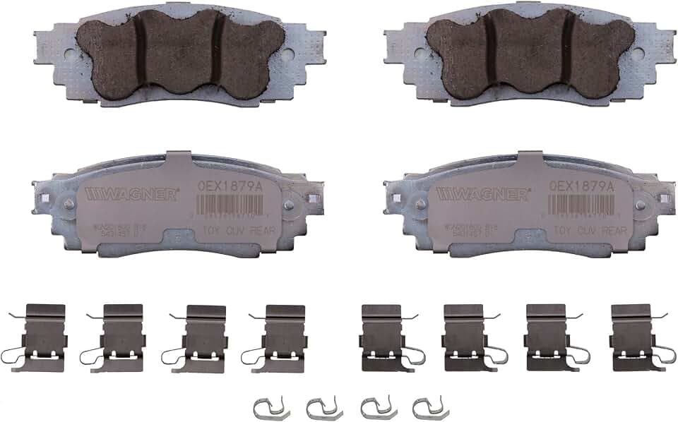 Wagner Brake OEX OEX1879A Disc Brake Pad Set Premium Ceramic