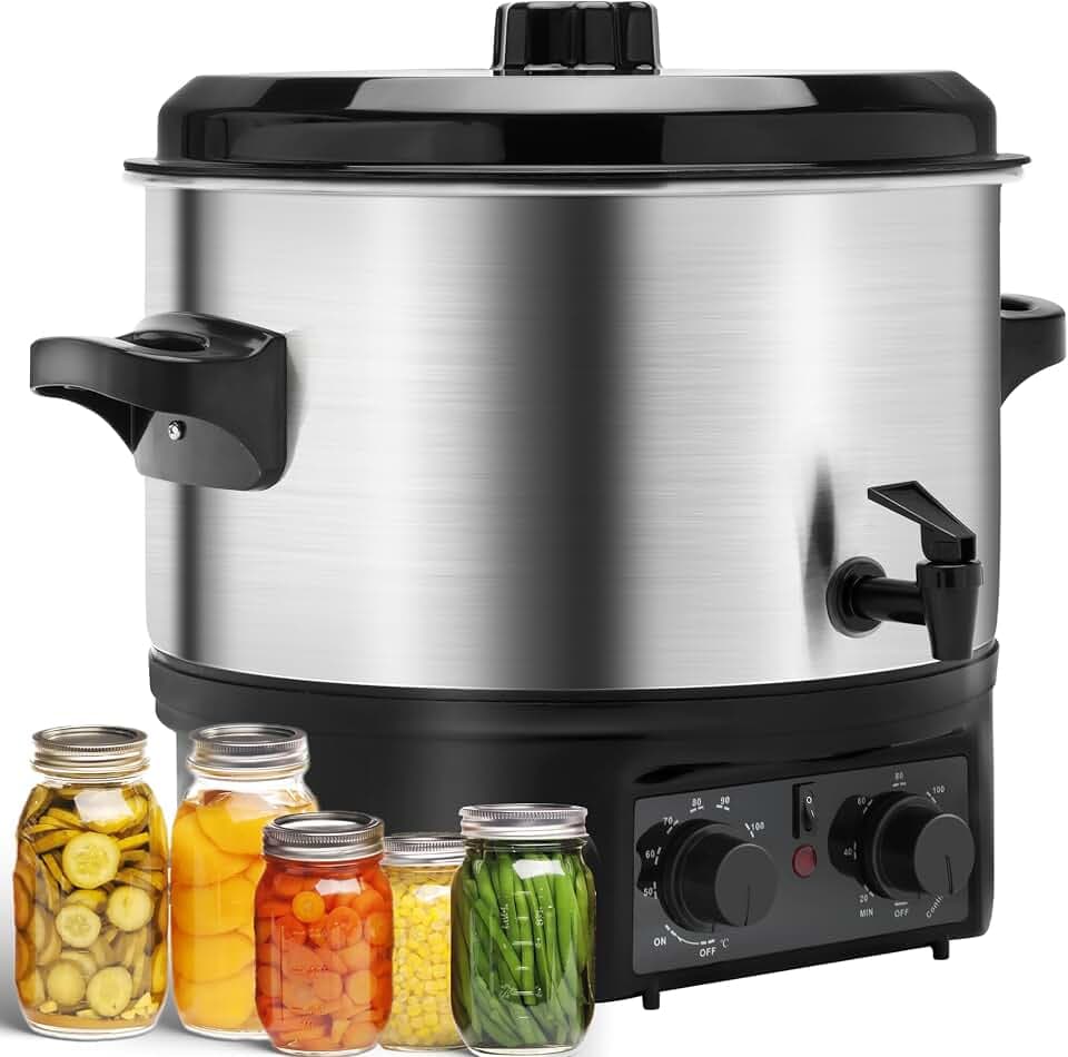 Electric Water Bath Canning Machine 14.5QT, Make Canned Fruits, Jams, Etc