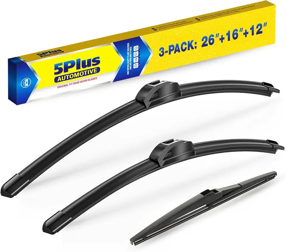 5 PLUS Custom-Fit Wipers fits Toyota RAV4 2019-2025 Windshield Wipers