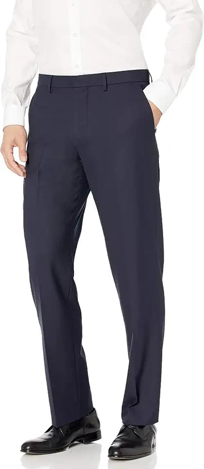 Amazon Essentials Herren Knitterfeste Stretch-Hose, Klassische Passform