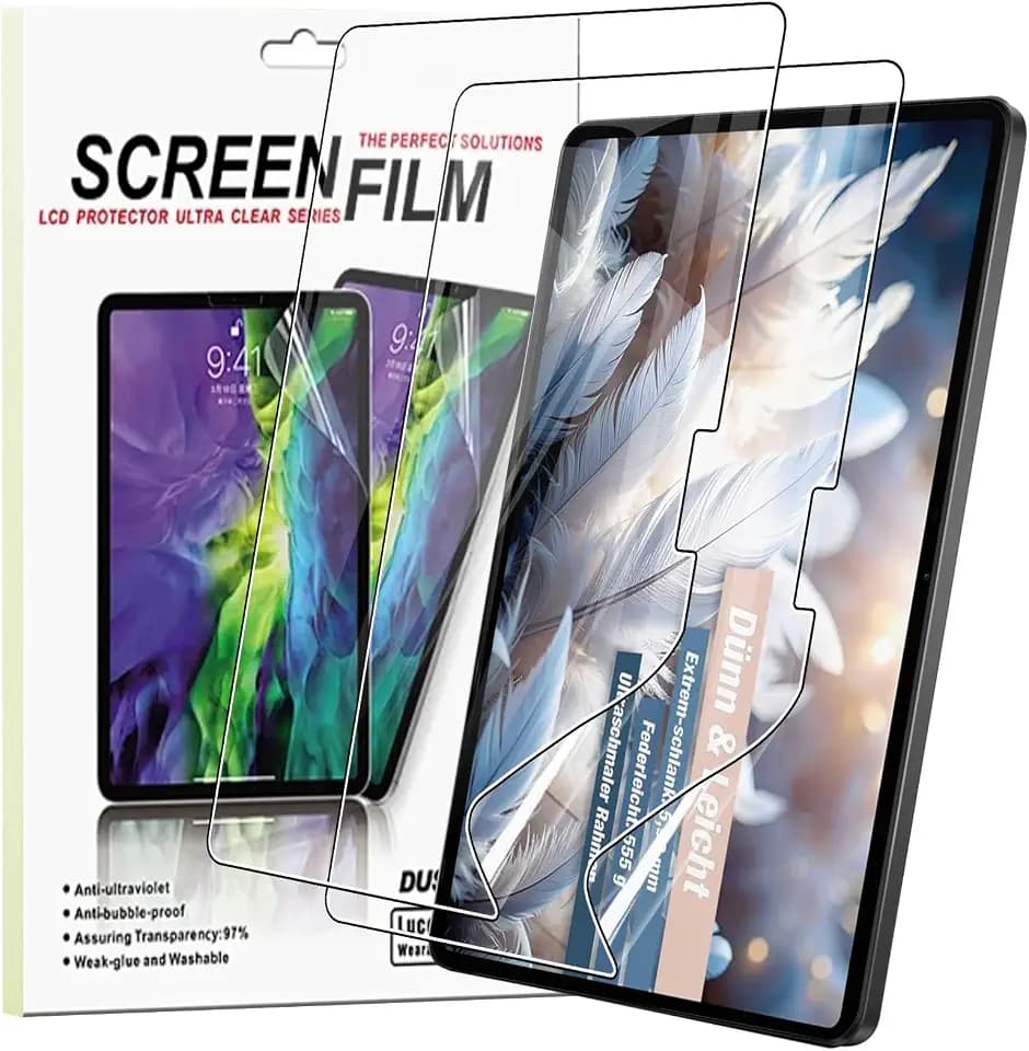 KUSINHOKA 2 Stück TPU Schutzfolie für VALE V12X LTE 12.6 Zoll
