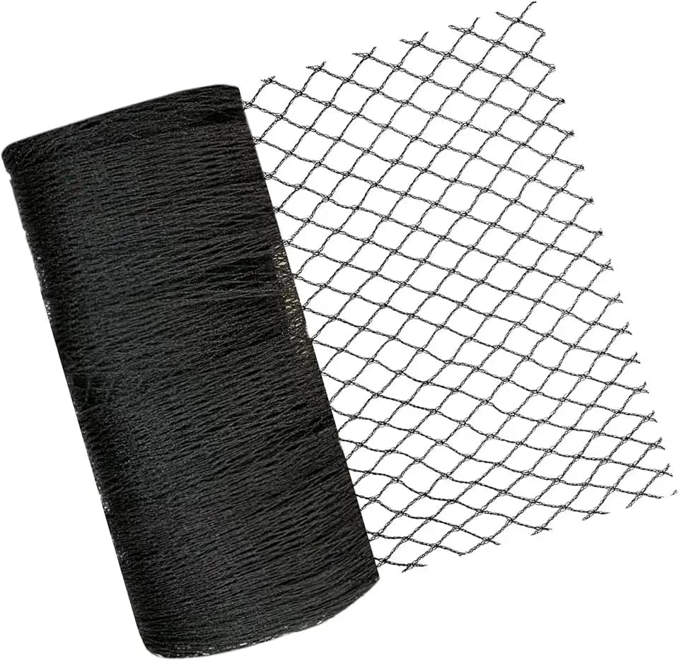 Bird Netting 7.5x100 FT 1/2 Inch Mesh Heavy Duty Woven Mesh Netting