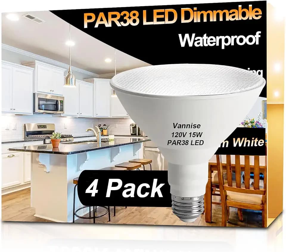 Par38 LED Flood Light Bulbs High Output 1300LM 120W Equivalent