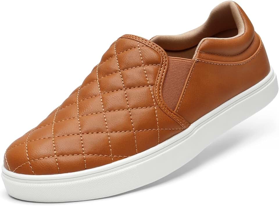 STQ Slip On Shoes Women Fashion Sneakers Casual Loafers