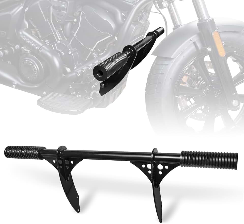 Front Rider Highway Foot Rests Pegs Engine Guard Crash Bar Frame Slider for Indian Scout Bobber/Classic/Sport Scout (Sixty, Limited, Limited+Tech) Super Scout 2025 2026 Accessories