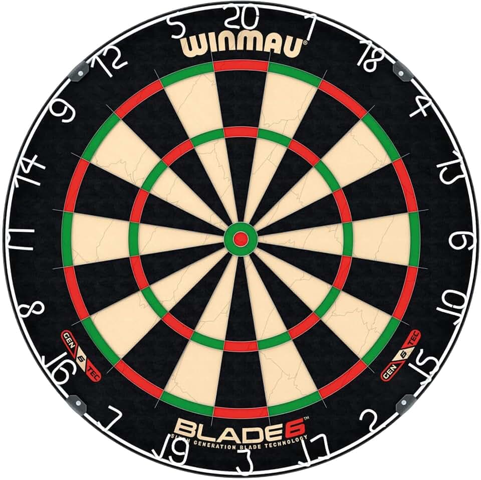 WINMAU Blade 6 Professional Bristle Klassische Dartboard