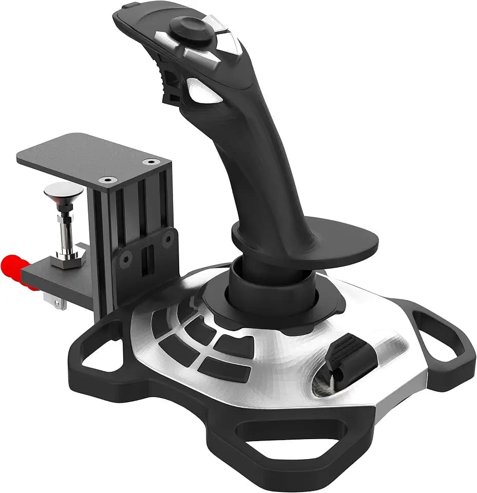 Hikig Tischhalterung für Extreme 3D Pro Joystick Kompatibel mit Logitech G Extreme 3D Pro Joystick – Schwarz