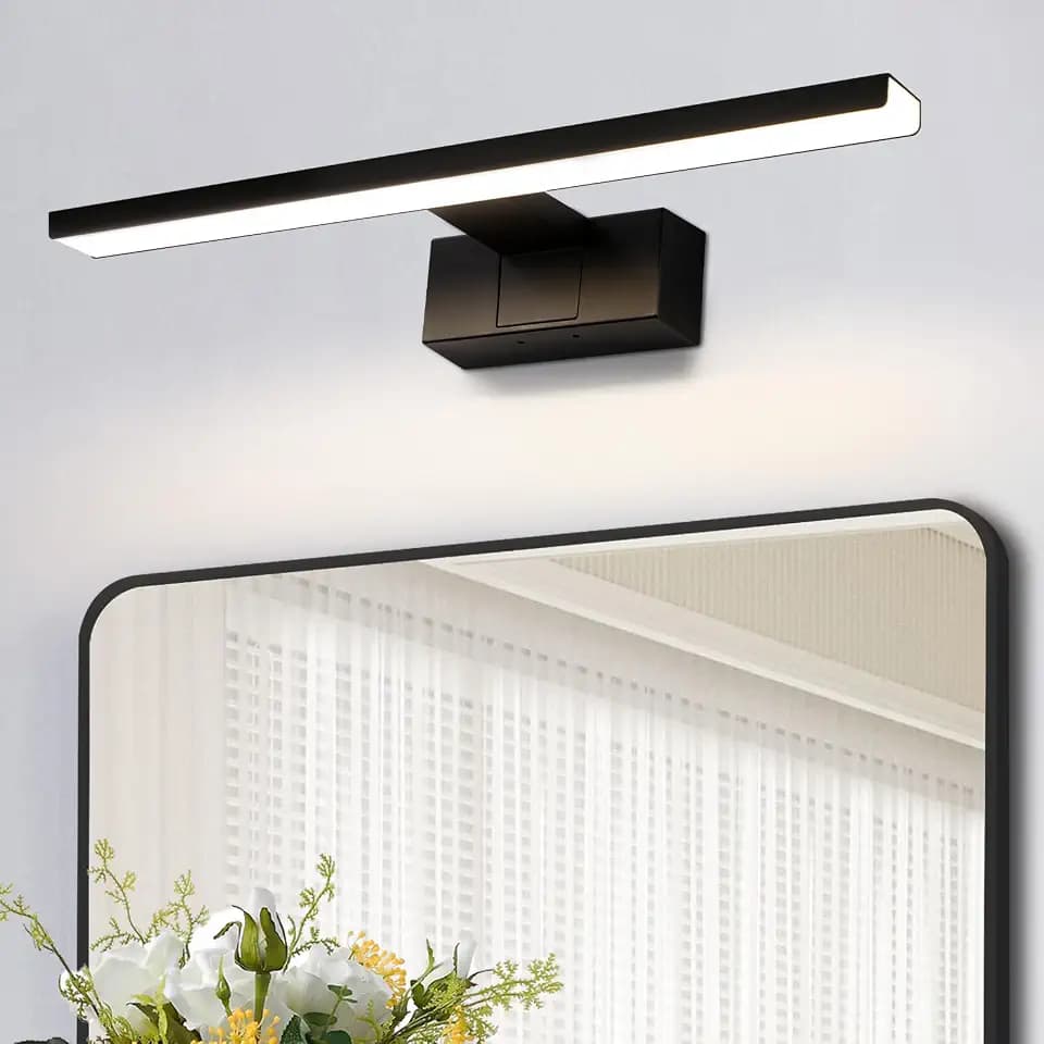 Homefire LED Spiegelleuchte Bad 30CM 6W Spiegellampe Badezimmer 4000K