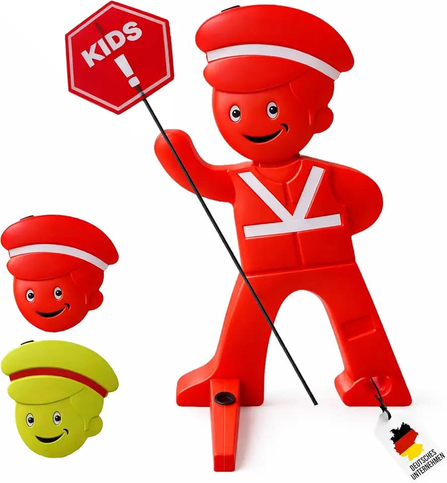 SafetyGuy Achtung Kinder Aufsteller mit Reflektoren
