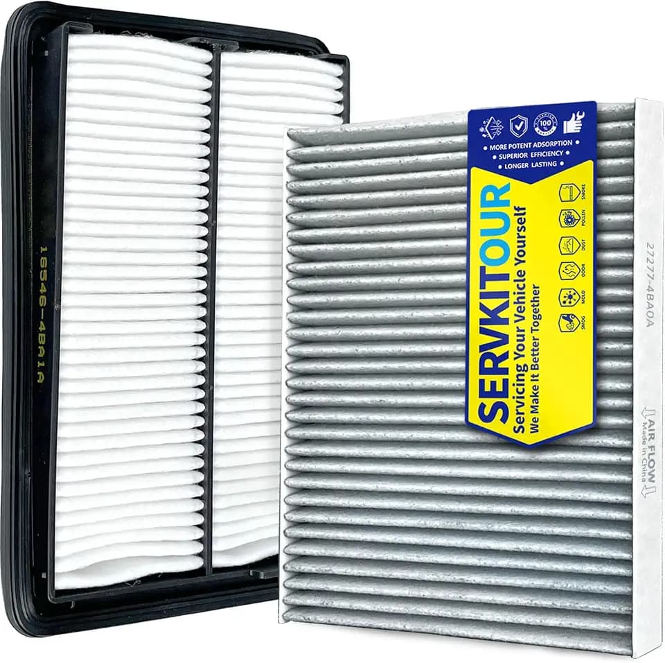 Engine Cabin Air Filter Set for Rogue 2.5L Gas (2014-2020)