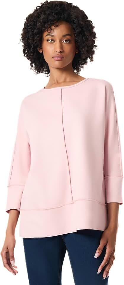 Jones New York Women's Petite Dolman Sleeve Knit Top
