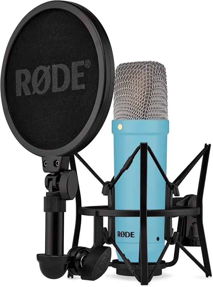 RØDE NT1 Signature Series Studio Condenser Microphone, Blue