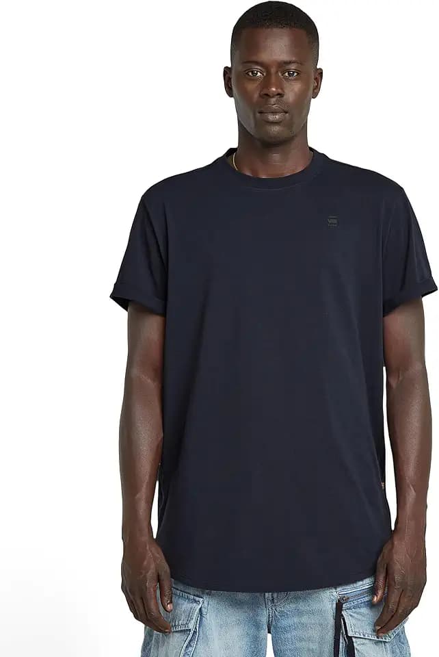 G-STAR Herren Lash T-Shirt, Blau (Salute D16396-B353-C742), XXL