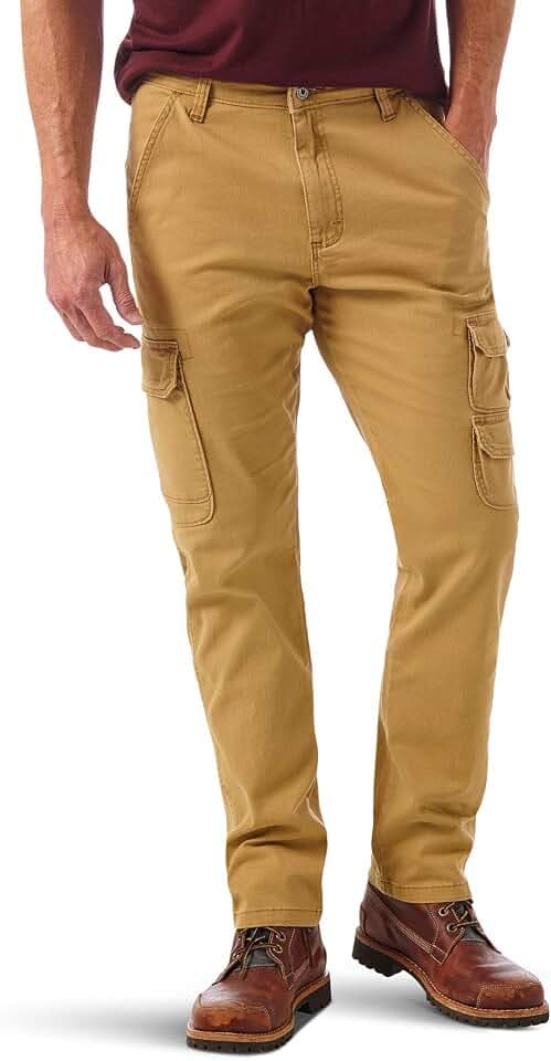 Wrangler Authentics Herren-Cargohose, regulär, schmal zulaufend