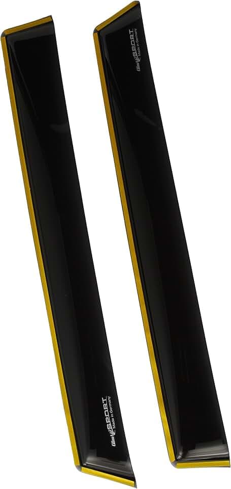 ClimAir Windabweiser Master Schwarz (Hinten) passgenau