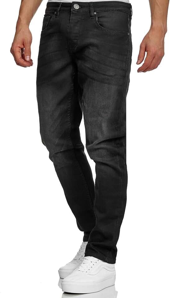 Tazzio Herren Jeans Regular Fit Jeanshose Denim Hose A106