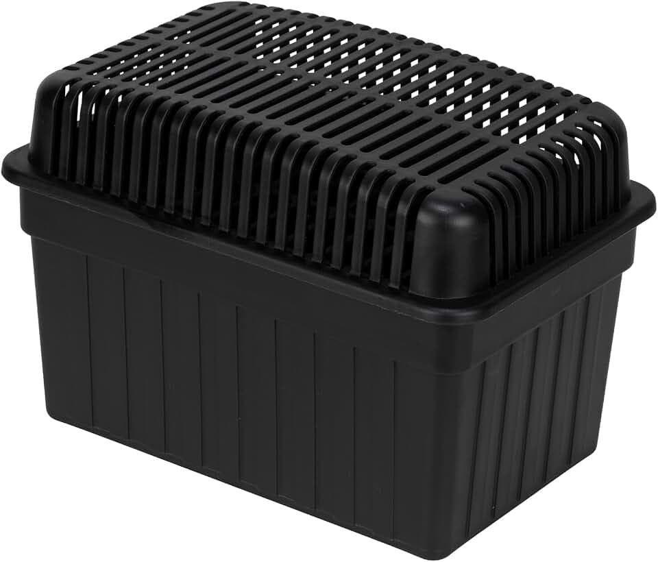 WENKO Luftentfeuchter 1 kg Schwarz, energiesparend da ohne Strom & geräuschlos