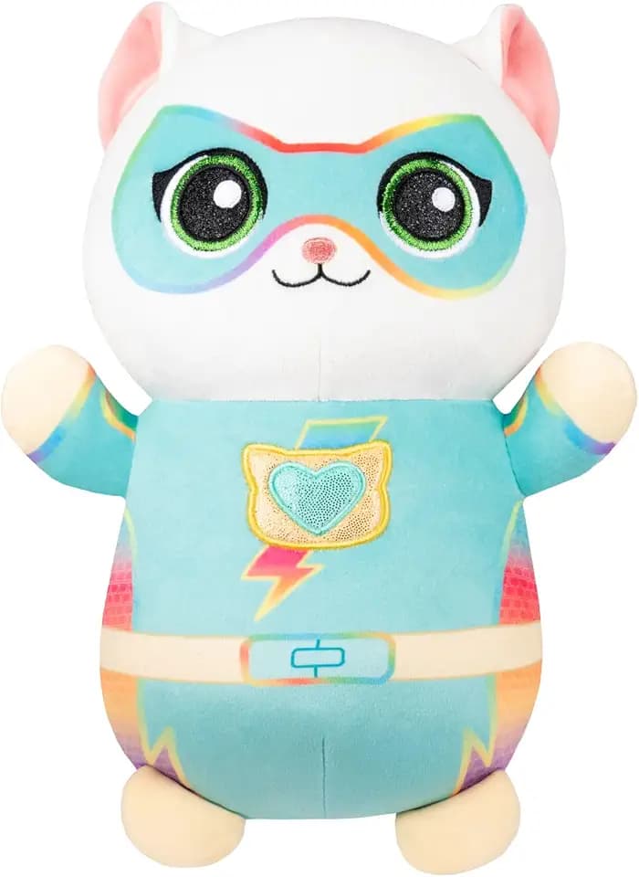 Squishmallows Original Disney SuperKitties 10in Bitsy HugMees – Ultrasoft Official Jazwares Plush (Medium-Sized)