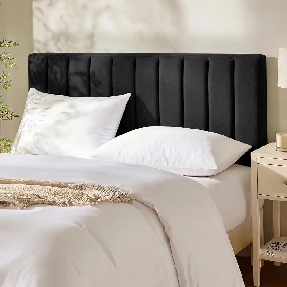 Hearth & Harbor Wall Mounted Queen Headboard Only, Bed Headboard Queen Size