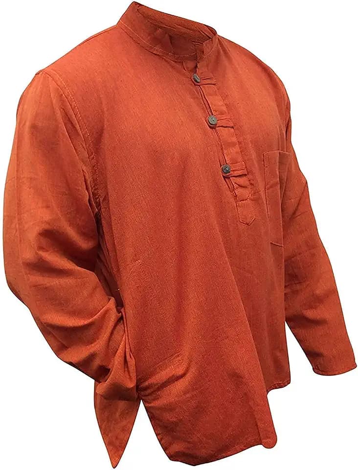 Shopoholic Fashion Leichtes Hippie-Festival-Opa-Shirt