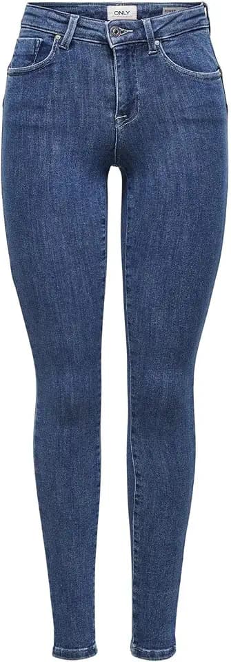 ONLY Female Skinny Jeans ONLCORAL Sehr niedrige Taille Skinny Fit Jeans