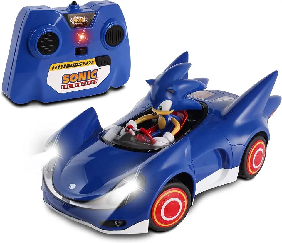 NKOK Sonic & Sega All Stars Racing RC Car - Remote Control, Ages 6+