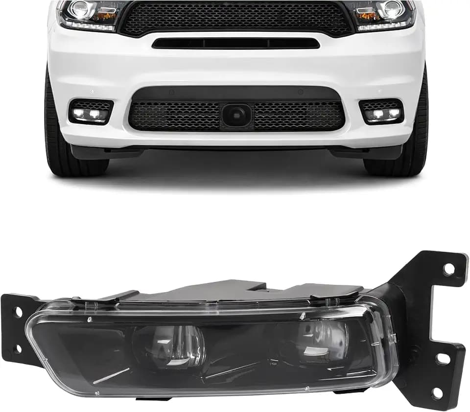 HECASA Left LED Fog Light Compatible with 2014-2023 Dodge Durango